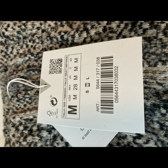 Zara Snakeskin Soft Skirt - Picture 4 of 9